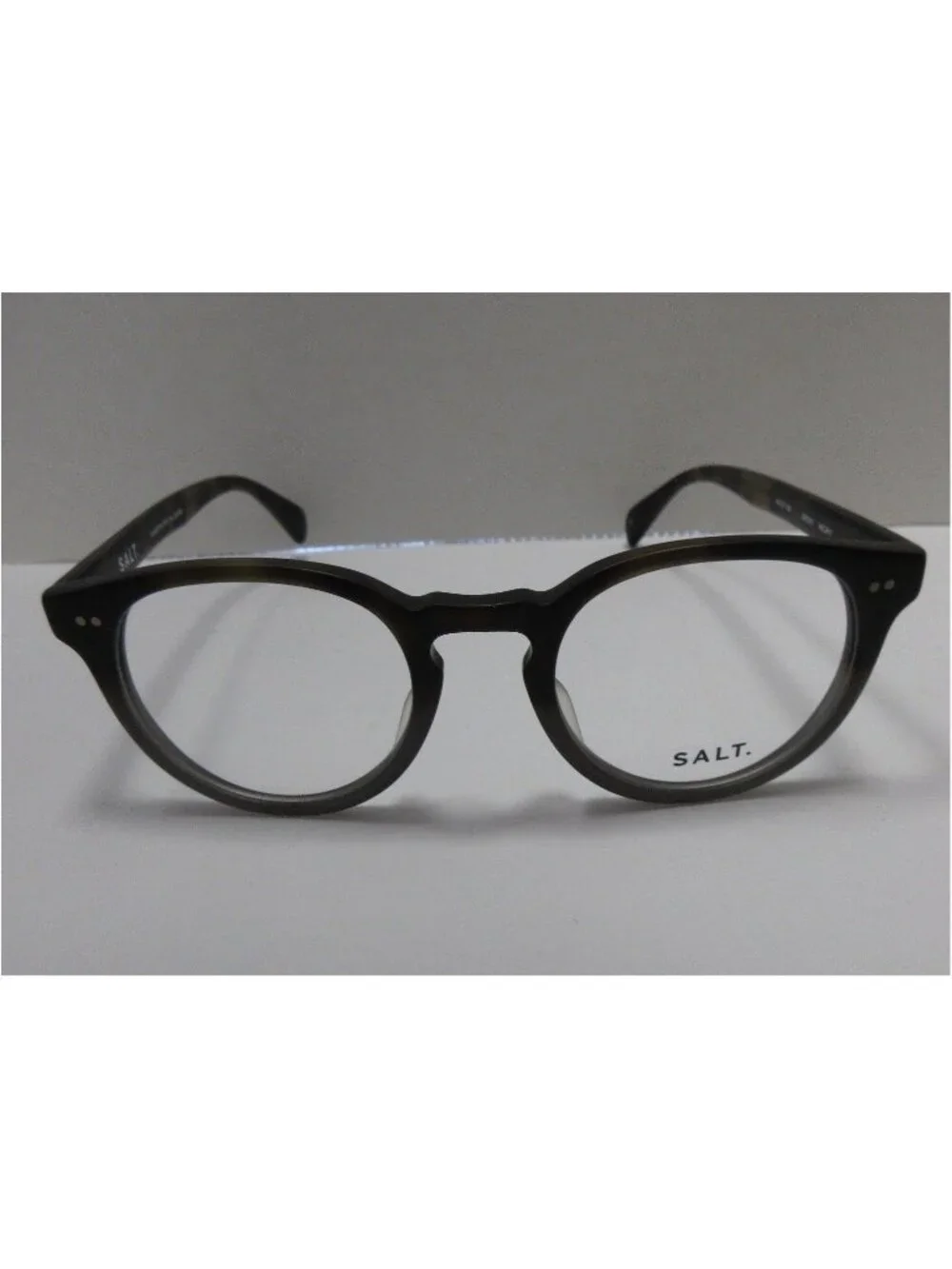 SALT Eyeglasses Brody Megry Tortoise Round Frame Japan 48-21-148 NEW